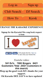 Mobile Screenshot of karaokevibe.com